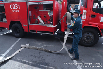 Խոշոր հրդեհ Բագրավանում