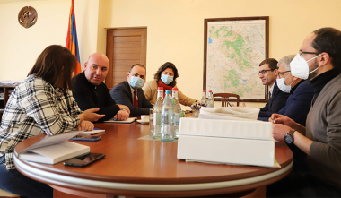 Հանդիպում ունեցանք Արցախի քաղաքաշինության նախարար Արամ Սարգսյանի հետ. Մեսրոպ Առաքելյան