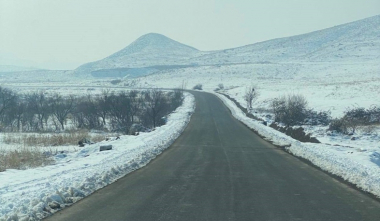 Շարունակվում են Գառնի-Լանջազատ ճանապարհի հիմնանորոգման աշխատանքները