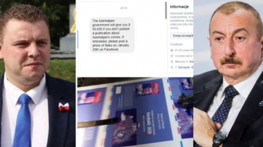 «Hi Aliyev». լեհ քաղաքական գործիչը Ալիևի ռազմական հանցագործությունների մասին բրոշյուր է հրատարակել
