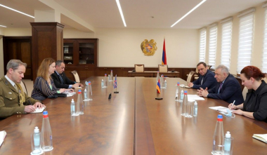 Վաղարշակ Հարությունյանն ընդունել է ՀՀ-ում Միացյալ Թագավորության գործերի ժամանակավոր հավատարմատարին