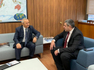 Իսպանիայում ՀՀ դեսպանը հանդիպել է ՄԱԿ-ի զբոսաշրջության համաշխարհային կազմակերպության գլխավոր քարտուղարին