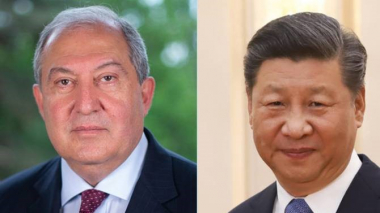 Արմեն Սարգսյանը չինական Նոր տարվա առթիվ շնորհավորական ուղերձ է հղել Չինաստանի նախագահ Սի Ծինփինին