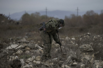 Ռուս սակրավորներն ավարտել են Մարտունիում իրականացվող ականազերծման աշխատանքները.  ՌԴ ՊՆ