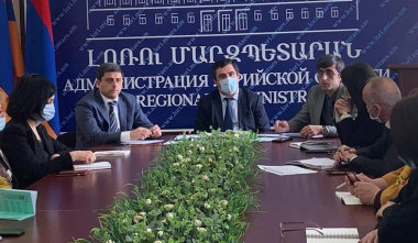 Քննարկում՝ Լոռու մարզպետ Արամ Խաչատրյանի և տեսչական մարմնի ղեկավար Ալեքսանդր Շագաֆյանի գլխավորությամբ