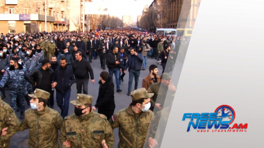 Ժողովուրդը սատարում է Նիկոլ Փաշինյանին