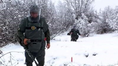 Դավիթ Բեկ համայնքում հետազոտական աշխատանքների արդյունքում հայտնաբերվել է կասետային չպայթած ենթազինամթերք