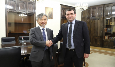 Շիրակի մարզպետը հյուրընկալել է Ճապոնիայի դեսպանին