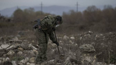 ՌԴ խաղաղապահները Լեռնային Ղարաբաղում ականազերծել են շուրջ 1 535 հա տարածք