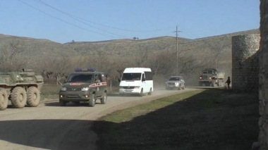 Լեռնային Ղարաբաղից շուրջ 30 ուխտավորներ ռուս խաղաղապահների ուղեկցությամբ այցելել են Ամարասի վանք