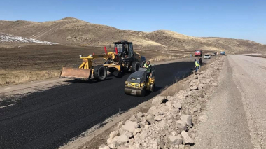 Իրականացվում են Թալին-Լանջիկ-Լանջիկ-Գյումրի ճանապարհահատվածի շինարարական աշխատանքները