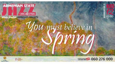 Պետական ջազ-նվագախումբը կներկայանա «Դու պիտի հավատաս գարնանը» խորագրով համերգով