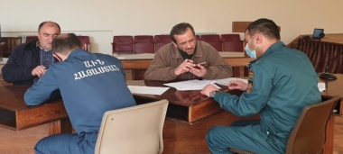 Աղետների ռիսկի կառավարման պլանների մշակման աշխատանքներ Գեղարքունիքի և Սյունիքի մարզերում