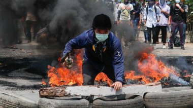 Իրավապաշտպանները հայտնել են Մյանմայում ընդհարումների հետեւանքով ավելի քան 450 մարդու մահվան մասին