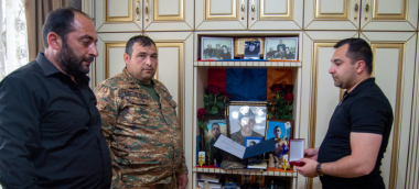 5 տավուշեցի զինծառայողի ընտանիքների հանձնվել է «Մարտական ծառայություն» մեդալը