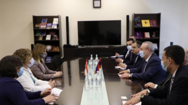 Վահրամ Դումանյանն ու Վարդինե Օհանյանը քննարկել են սպորտի ոլորտում հայ- լիբանանյան համագործակցությունը զարգացնելու հարցը