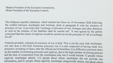 ԵԽ պատգամավորները հայ ռազմագերիների խնդրով դիմել են Եվրոպական խորհրդի նախագահին