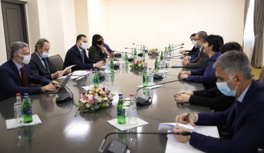 ԱԳ նախարարի տեղակալն ընդունել է  ՖԽՎ պատվիրակության անդամներին