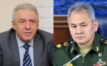 Վաղարշակ Հարությունյանն ու Սերգեյ Շոյգուն քննարկել են Սյունիքում ստեղծված իրադրությունը