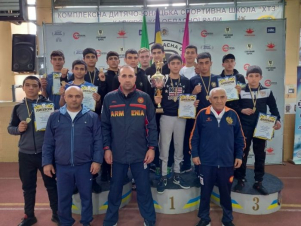 ՀՀ բռնցքամարտի պատանեկան հավաքականը 3-րդ տեղն է գրավել Ուկրաինայում անցկացված միջազգային մրցաշարում