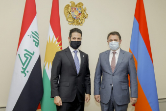 Հայկ Չոբանյանը ընդունել է Իրաքյան Քուրդիստանի փոխվարչապետին