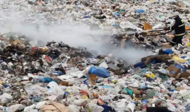 Հրդեհ Մասիսի աղբավայրում 