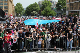 Թբիլիսիում բողոքի ակցիա են անցկացրել թուրքական ընկերության կողմից  ՀԷԿ-ի կառուցման դեմ