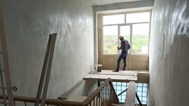 Հիմնանորոգվում է Ախպրաձորի միջնակարգ դպրոցի շենքը  