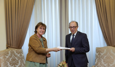 Արա Այվազյանը ՀՀ-ում ԵԽ գրասենյակի նորանշանակ ղեկավարին ներկայացրել է պատերազմի հետևանքով Արցախում ստեղծված իրավիճակը