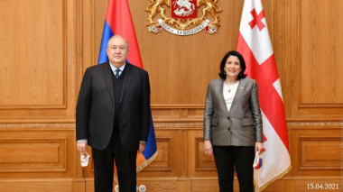 Արմեն Սարգսյանն ուղերձ է հղել Սալոմե Զուրաբիշվիլիին