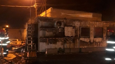 Երևանի Անդրանիկի փողոցում տնակ է այրվել