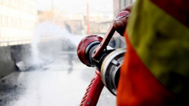 Սյունիք գյուղի մոտակայքում այրվել է ավտոմեքենա. փրկարարները մարել են հրդեհը