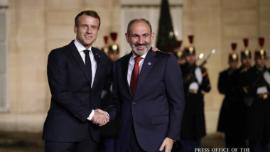 Փարիզում մեկնարկեց Փաշինյան-Մակրոն հանդիպումը