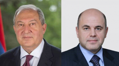 Հայաստանն ու Ռուսաստանը կապված են դարավոր բարեկամության հարաբերություններով. Արմեն Սարգսյանը շնորհավորել է Միշուստինին