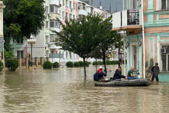 Ղրիմի արեւելքում արտակարգ դրության ռեժիմ են սահմանել տեղատարափի պատճառով