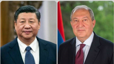 Հայաստանը Չինաստանի ավանդական բարեկամ երկրներից է. Սի Ծինփինը շնորհավորել է Արմեն Սարգսյանին ծննդյան օրվա առթիվ