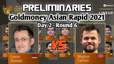 Լևոն Արոնյանը՝ Goldmoney Asian Rapid մրցաշարի առաջատարն է