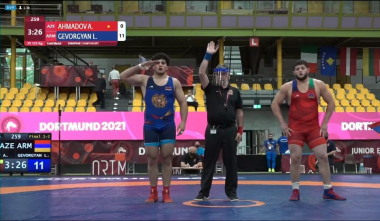 Հրապարակվել է տեսանյութ՝ ինչպես է ընդամենը 2,5 րոպեում Լյովա Գևորգյանը ջախջախում ադրբեջանցի ըմբիշին