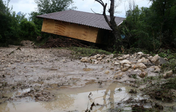 Սոչիի գրեթե բոլոր գետերը ջրհեղեղի հետևանքով դուրս են եկել ափերից