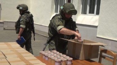 Ռուս խաղաղապահները մարդասիրական ակցիաներ են իրականացրել Արցախի Հաթերք գյուղում