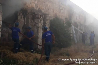 Հրշեջները մարել են Նուբարաշենի թռչնաբուծական ֆաբրիկայի տարածքում բռնկված հրդեհը