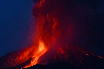 Սիցիլիայում Էտնա հրաբխի նոր ժայթքումներ են տեղի ունեցել (տեսանյութ)  