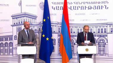 Նիկոլ Փաշինյանն ու Շառլ Միշելը հանդես եկան համատեղ հայտարարությամբ