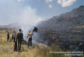 Գեղիում հրդեհը շարունակվում է