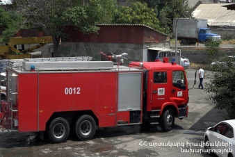  Երևանում տնակ է այրվել