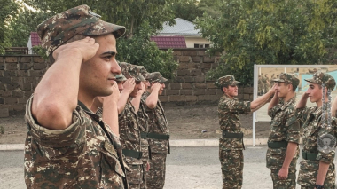 Նորակոչիկ զինծառայողների հետ մարտական պատրաստության պարապմունքներ են անցկացվել