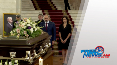 Նիկոլ Փաշինյանը և Աննա Հակոբյանը մասնակցել են Ջիվան Գասպարյանի վերջին հրաժեշտի արարողությանը