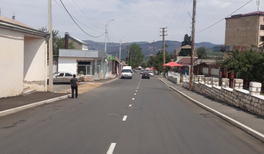 Ասֆալտապատվում են Ստեփանակերտի փողոցները