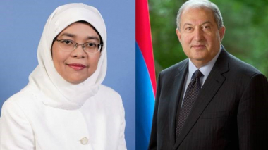 Նախագահ Արմեն Սարգսյանը շնորհավորել է Սինգապուրի նախագահին