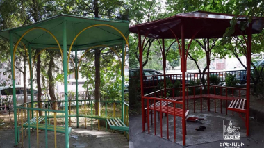 Քանաքեռ֊Զեյթուն վարչական շրջանում բարեկարգվել  են  բակային տարածքներ